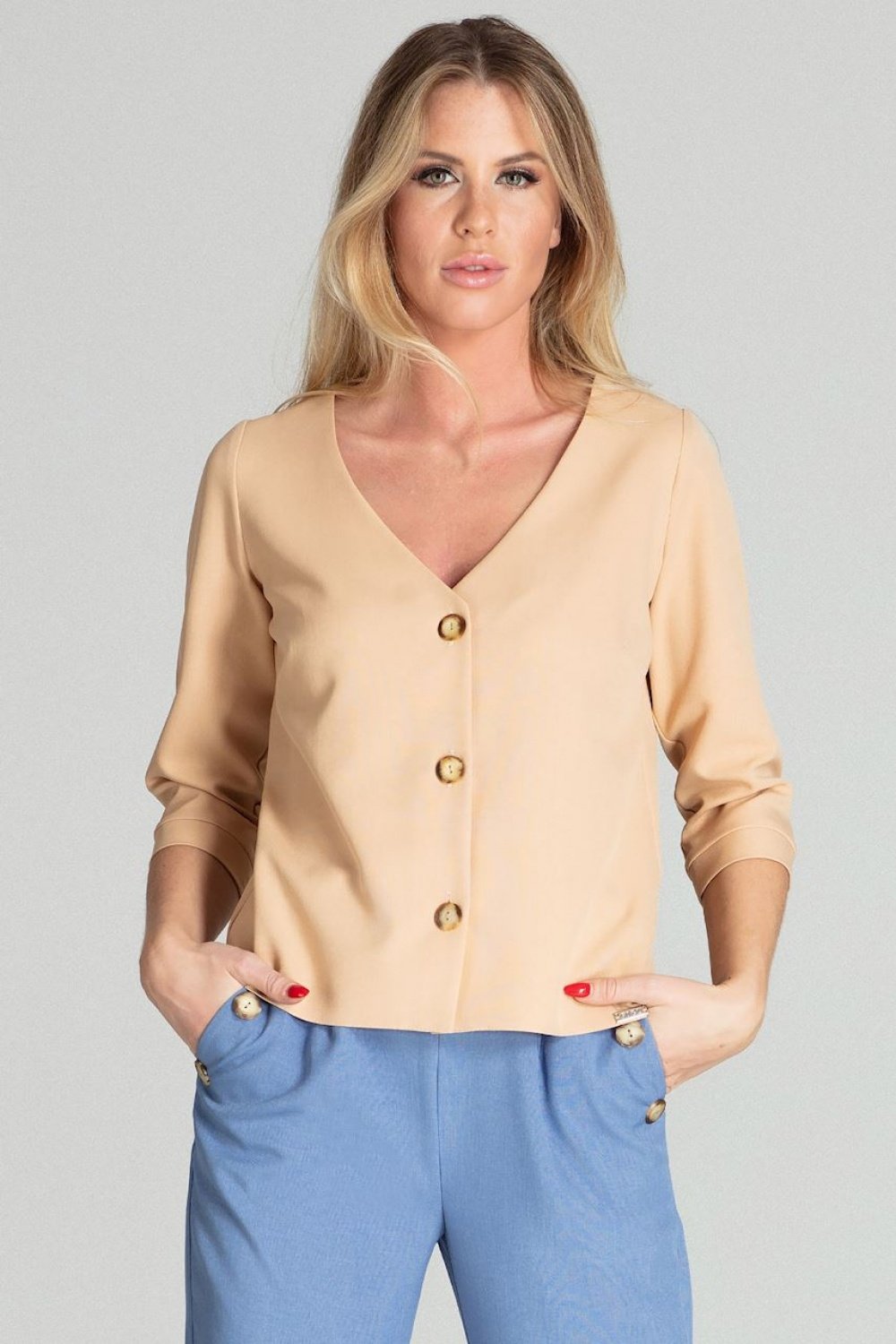 Grace Shirt-Clothing - Women-Figl-beige-L-Urbanheer
