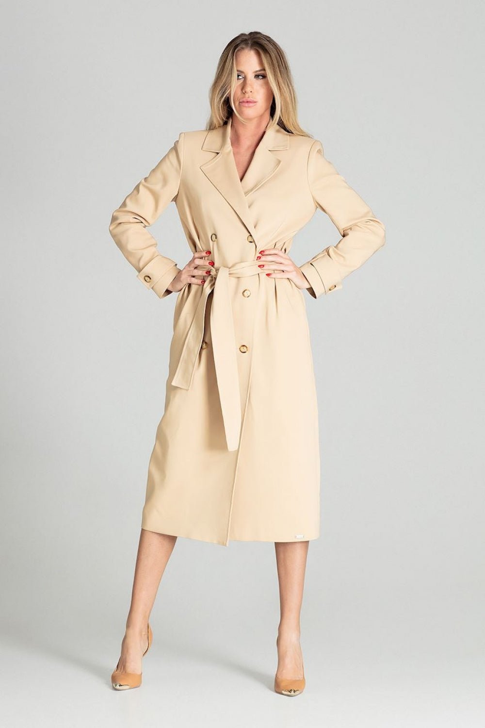 New Season Warm & Stylish Coat outfit-Figl-beige-L-Urbanheer