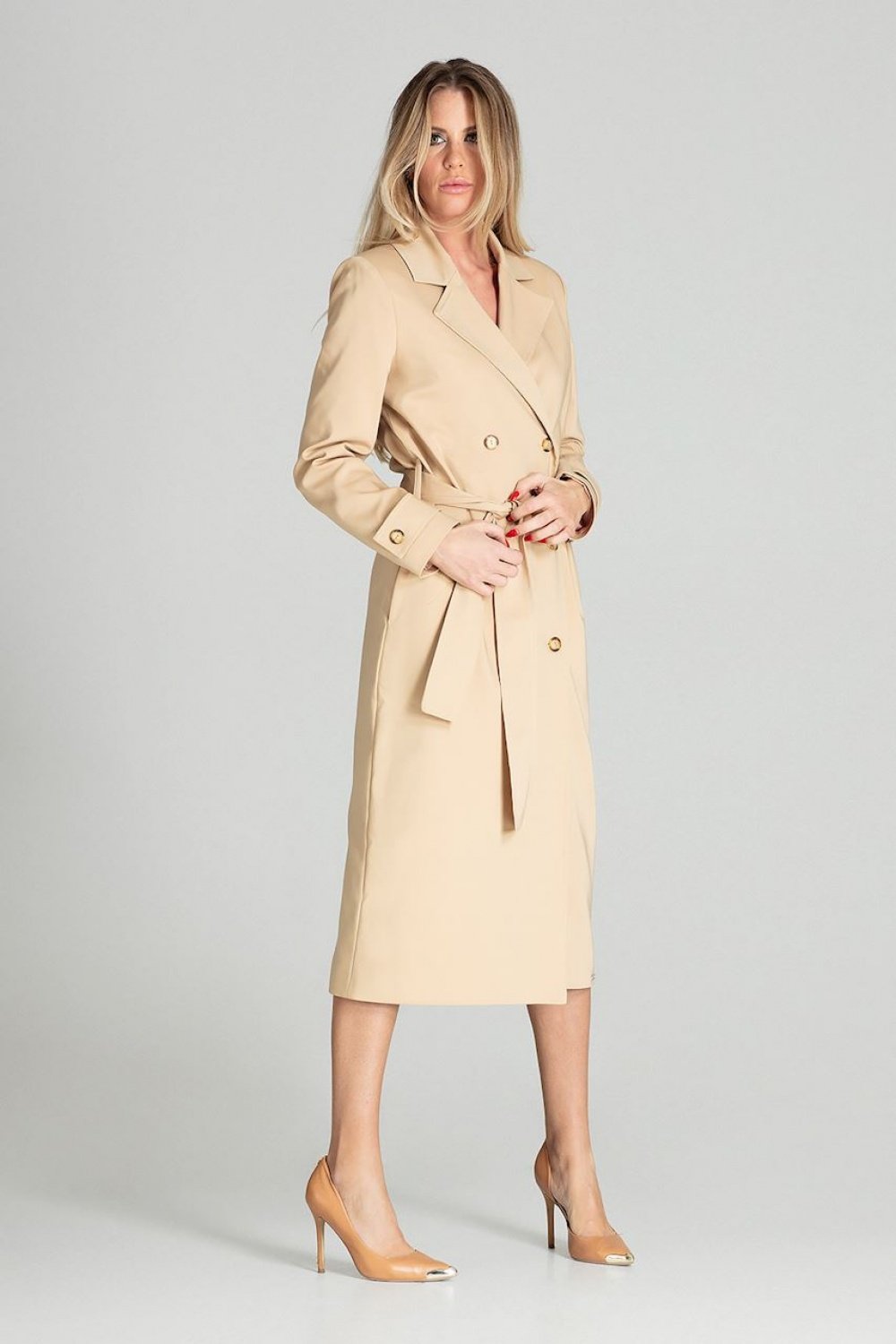 New Season Warm & Stylish Coat outfit-Figl-beige-L-Urbanheer