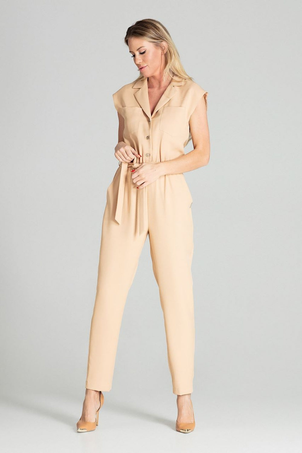 New Season Urban Suit Outfit-Clothing - Women-Figl-beige-L-Urbanheer
