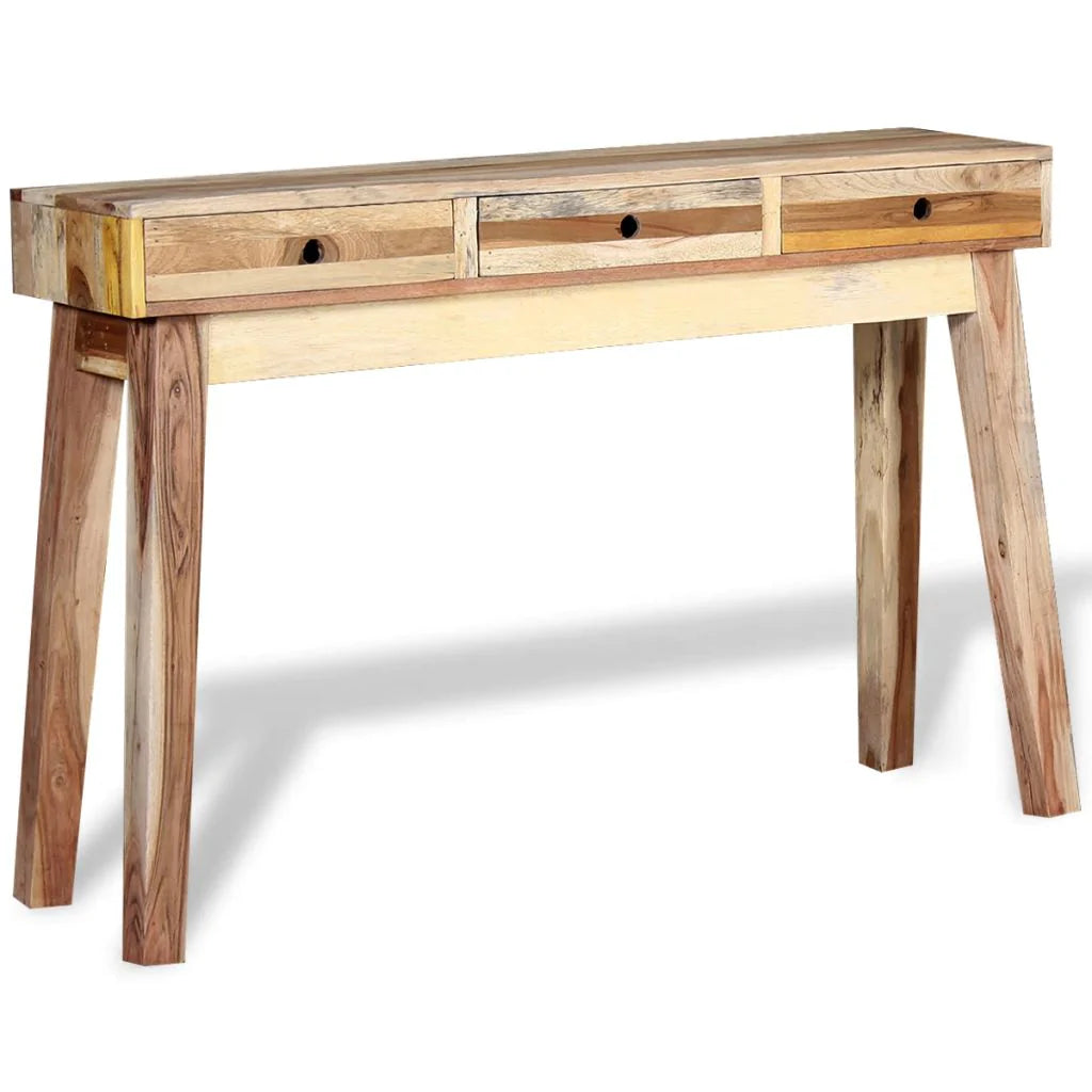 Console Table Solid Reclaimed Wood-vidaXL-Urbanheer