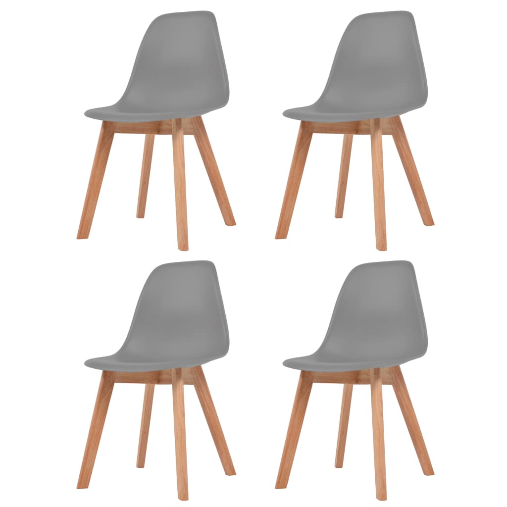 2/4/6x Dining Chairs Blue Plastic Home Kitchen Dinner Room Seating-vidaXL-Blue-6 pcs-Urbanheer