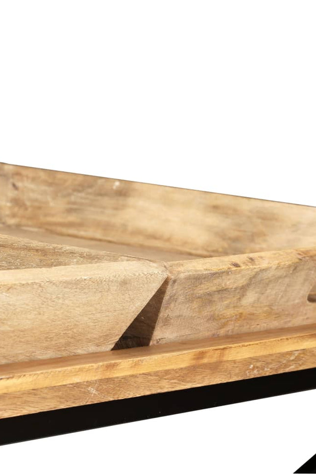 Coffee Table Solid Mango Wood 43.3"X21.7"X16.5"-vidaXL-Urbanheer