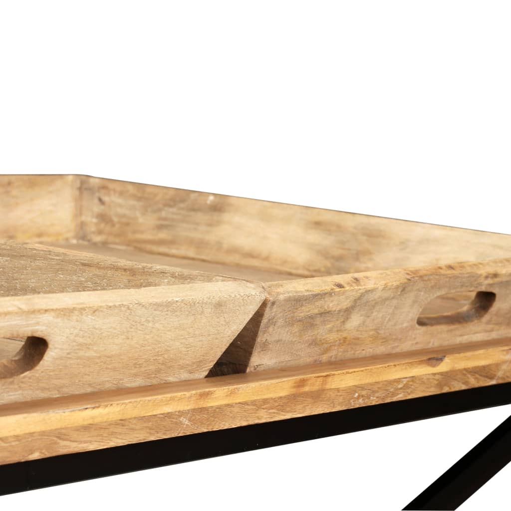 Coffee Table Solid Mango Wood 43.3"X21.7"X16.5"-vidaXL-Urbanheer