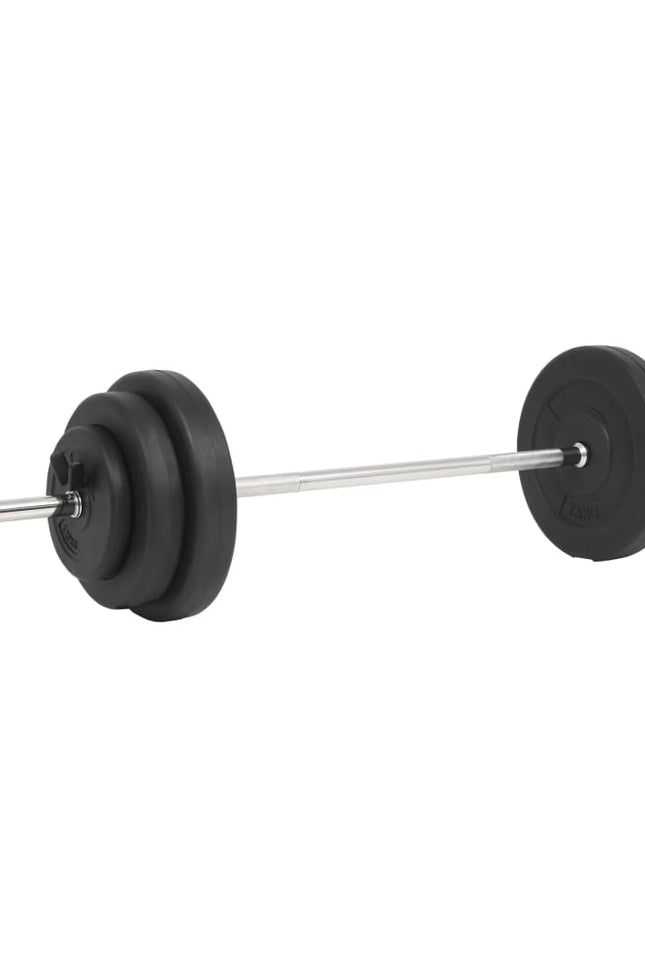 vidaXL 4/6x Barbell Set 66.1 lb Free Weight Weight Plate Sporting Fitness-3