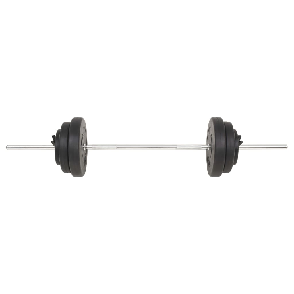 4/6X Barbell Set 66.1 Lb Free Weight Weight Plate Sporting Fitness-vidaXL-6-Urbanheer