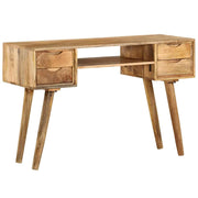 Writing Desk Solid Mango Wood 45.3"X18.5"X30"-Furniture > Office Furniture > Desks-vidaXL-Urbanheer