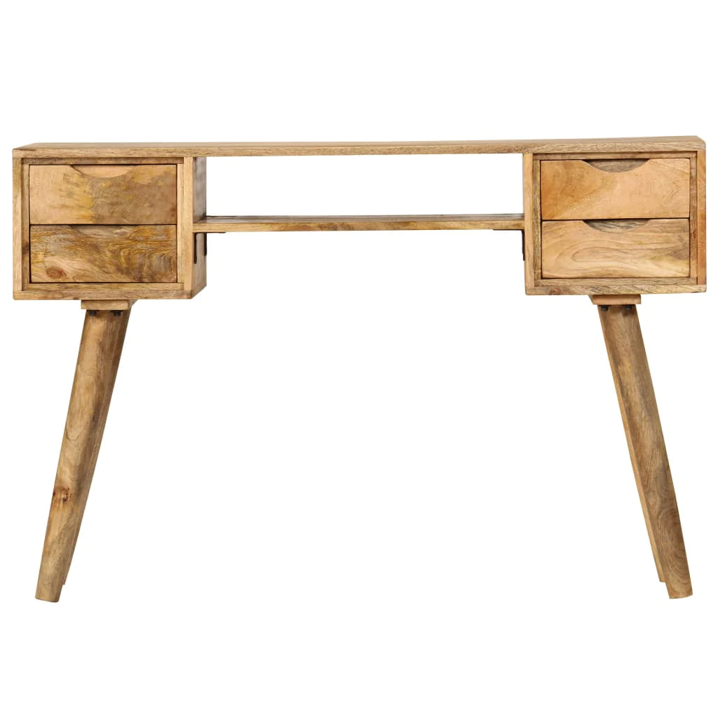 Writing Desk Solid Mango Wood 45.3"X18.5"X30"-Furniture > Office Furniture > Desks-vidaXL-Urbanheer