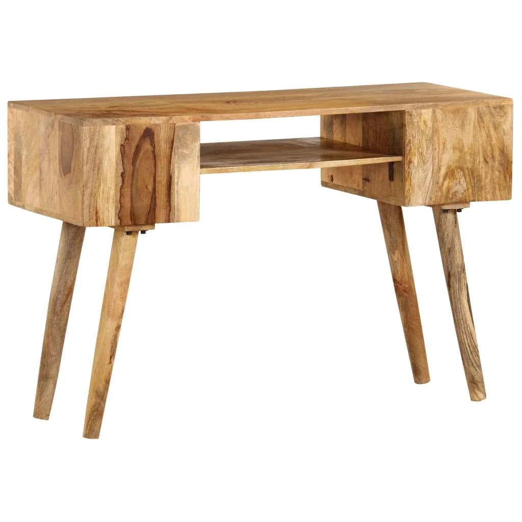 Writing Desk Solid Mango Wood 45.3"X18.5"X30"-Furniture > Office Furniture > Desks-vidaXL-Urbanheer