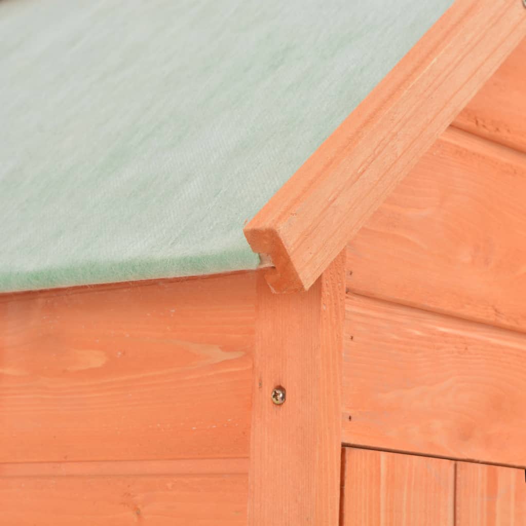 Vidaxl Garden Storage Shed 28"X23.6"X83.9" Wood-Home & Garden > Lawn & Garden > Outdoor Living > Outdoor Structures > Sheds-vidaXL-Urbanheer