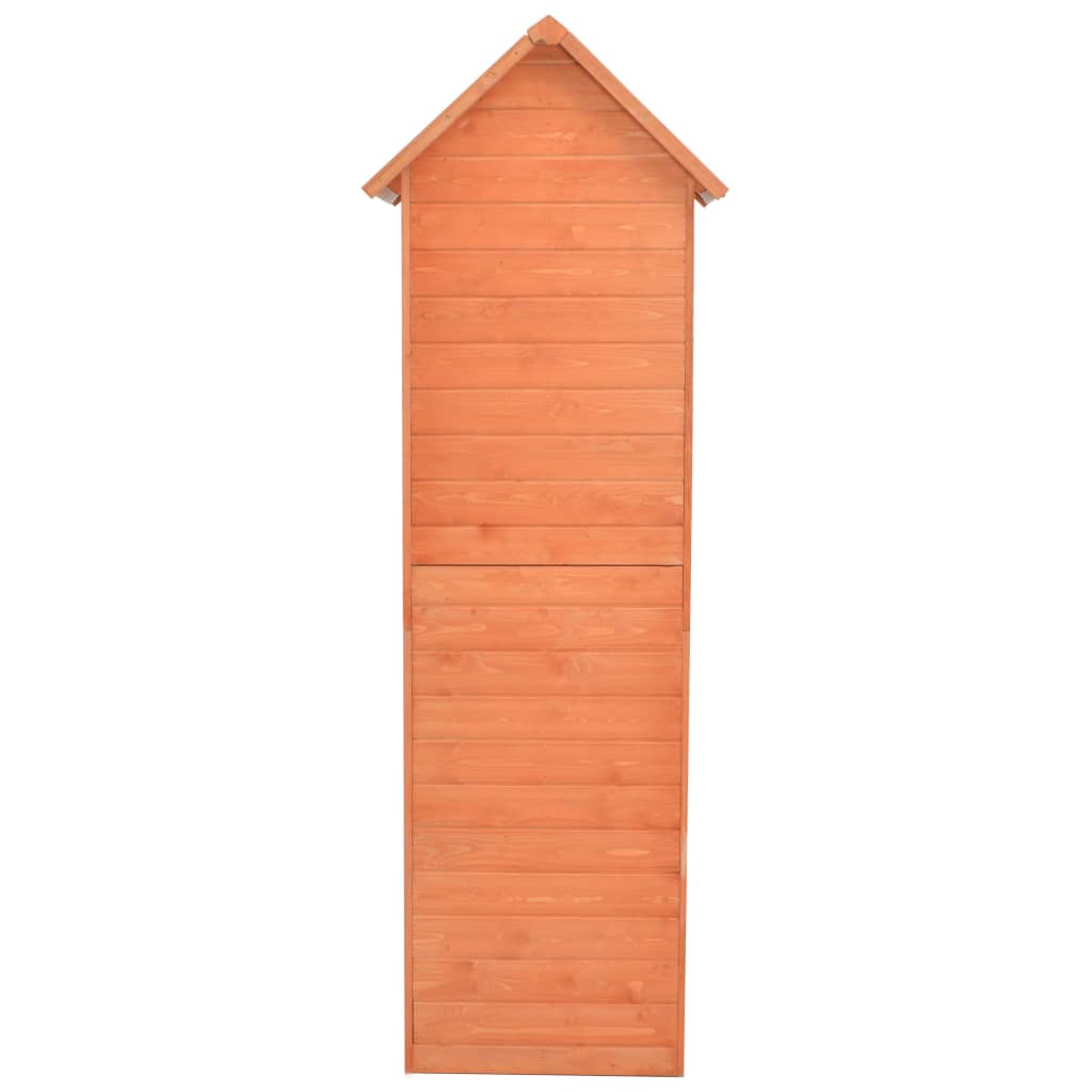 Vidaxl Garden Storage Shed 28"X23.6"X83.9" Wood-Home & Garden > Lawn & Garden > Outdoor Living > Outdoor Structures > Sheds-vidaXL-Urbanheer