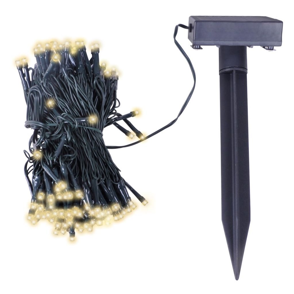1/2X Led Solar String Lights Warm White Christmas Decoration Holiday-vidaXL-2-Urbanheer