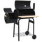 Classic Charcoal Bbq Offset Smoker-vidaXL-Urbanheer