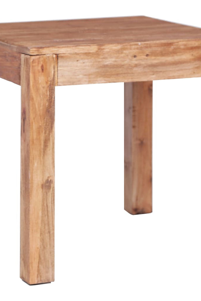 Vidaxl Coffee Table 20.9"X19.7"X19.7" Solid Reclaimed Wood-Furniture > Tables > Accent Tables > Coffee Tables-vidaXL-53 x 50 x 50 cm-Urbanheer