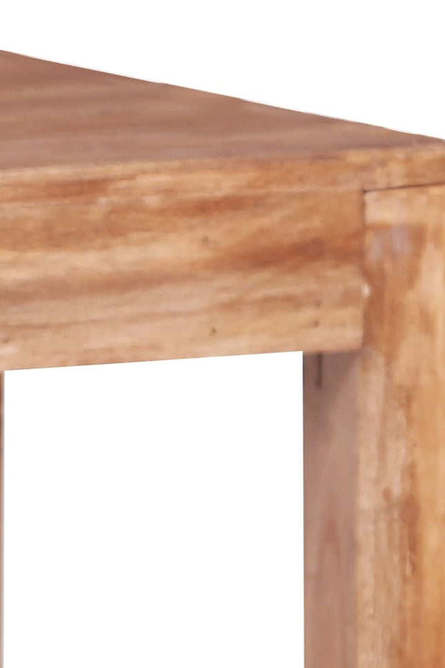 Vidaxl Coffee Table 20.9"X19.7"X19.7" Solid Reclaimed Wood-Furniture > Tables > Accent Tables > Coffee Tables-vidaXL-Urbanheer