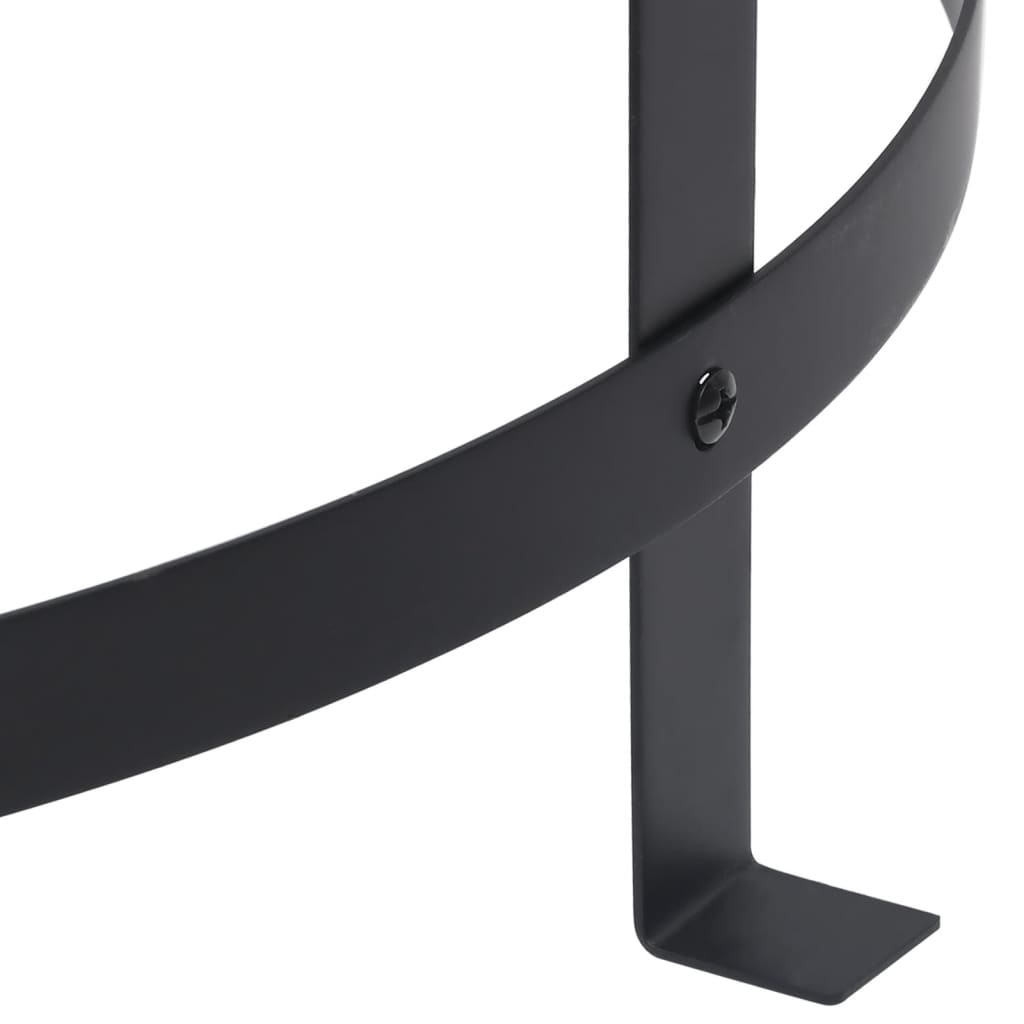 Outdoor Fire Pit With Grill Stainless Steel 29.9"-vidaXL-Urbanheer