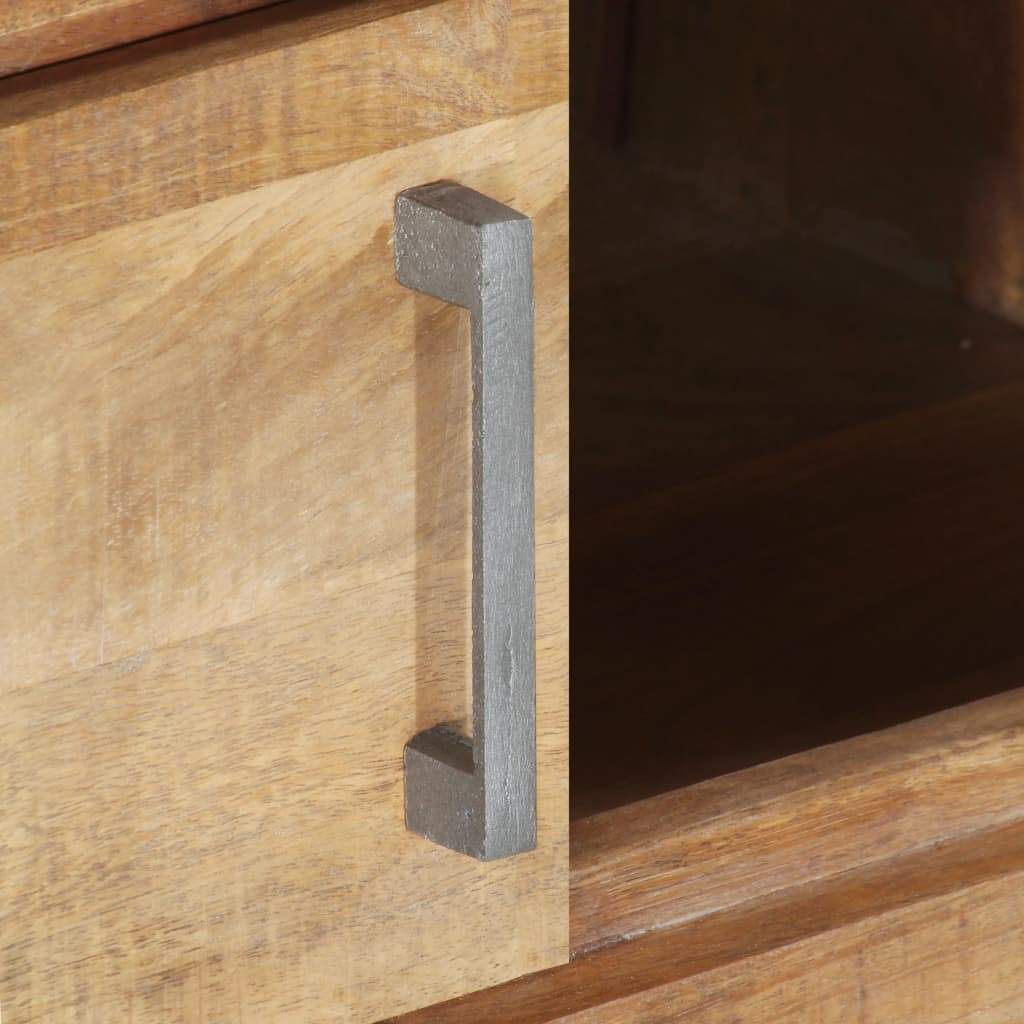 Vidaxl Coffee Table 37.4"X19.7"X15.7" Rough Mango Wood-Furniture > Tables > Accent Tables > Coffee Tables-vidaXL-Urbanheer