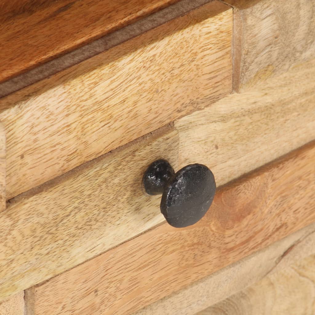 Tv Cabinet 35.4"X11.8"X13.8" Solid Mango Wood-vidaXL-Urbanheer