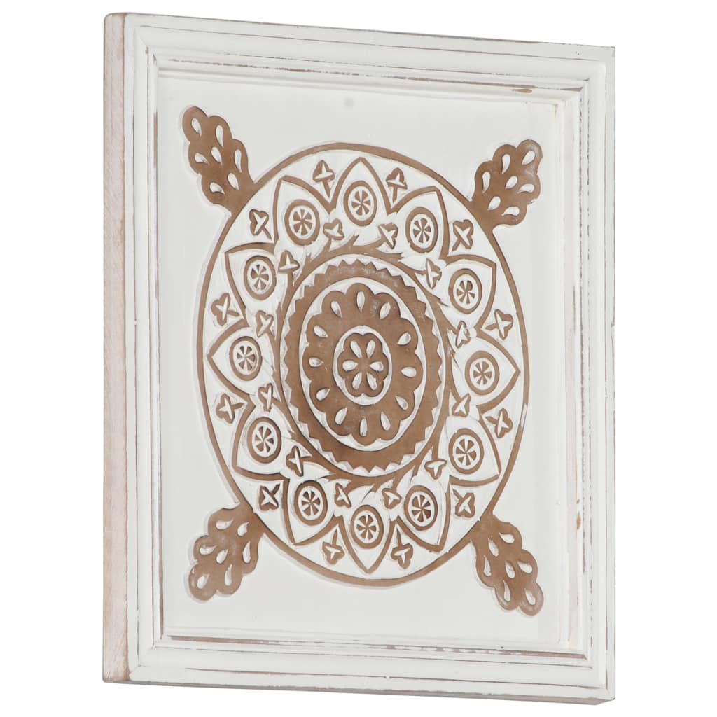 Hand-Carved Wall Panels 2 Pcs Mdf 15.7"X15.7"X0.6"-vidaXL-Urbanheer