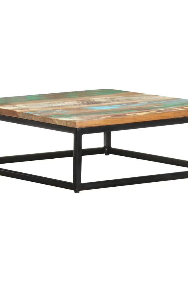 Vidaxl Nesting Coffee Tables 2 Pcs Solid Reclaimed Wood-Furniture > Tables > Accent Tables > Coffee Tables-vidaXL-Urbanheer