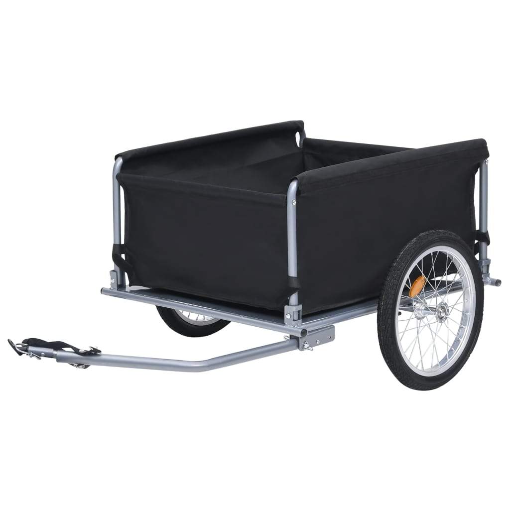 Bike Cargo Trailer Bicycle Luggage Trailer Hand Wagon Multi Colors-vidaXL-Black and yellow-Urbanheer