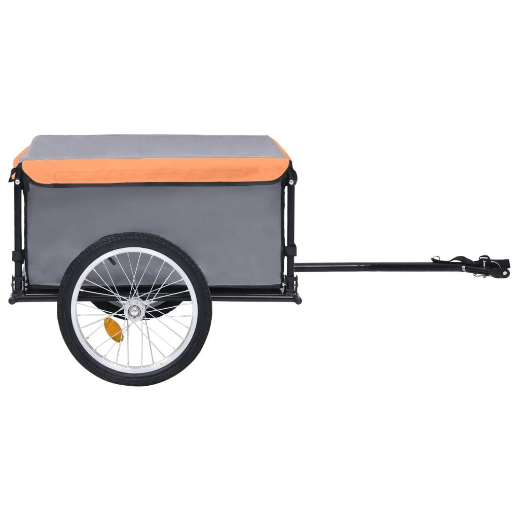 Bike Cargo Trailer Bicycle Luggage Trailer Hand Wagon Multi Colors-vidaXL-Black and yellow-Urbanheer