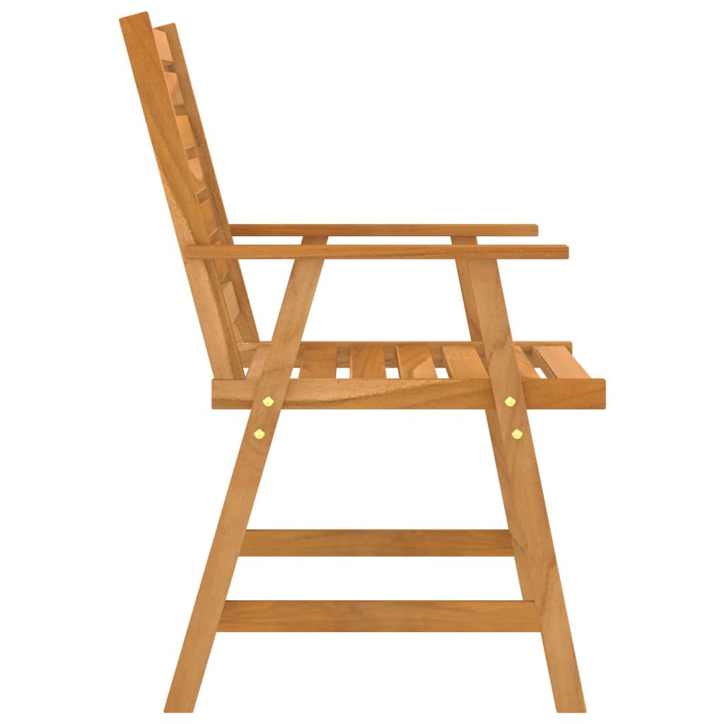 Solid Wood Acacia Patio Dining Set Garden Outdoor Furniture 7/9 Piece-vidaXL-7-Urbanheer