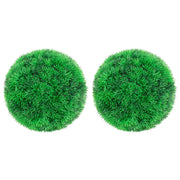 2X Artificial Boxwood Balls Artificial Flora Decor Plant Multi Sizes-vidaXL-8.7"-Urbanheer