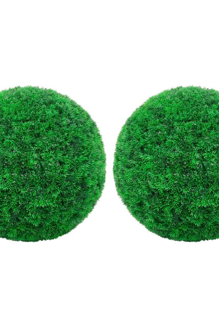 2X Artificial Boxwood Balls Artificial Flora Decor Plant Multi Sizes