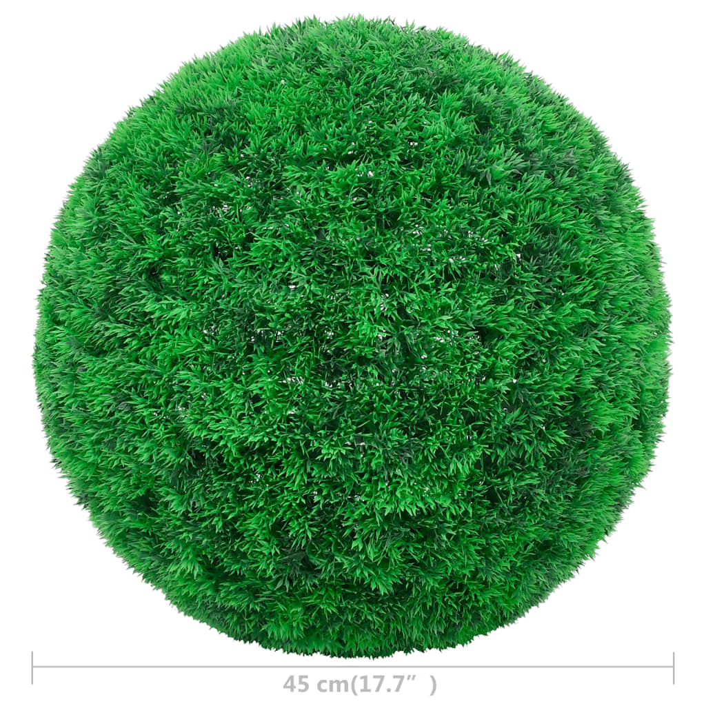 2X Artificial Boxwood Balls Artificial Flora Decor Plant Multi Sizes-vidaXL-8.7"-Urbanheer