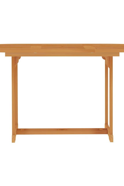 Vidaxl 7 Piece Patio Dining Set Solid Teak Wood-Furniture > Outdoor Furniture > Outdoor Furniture Sets-vidaXL-Urbanheer