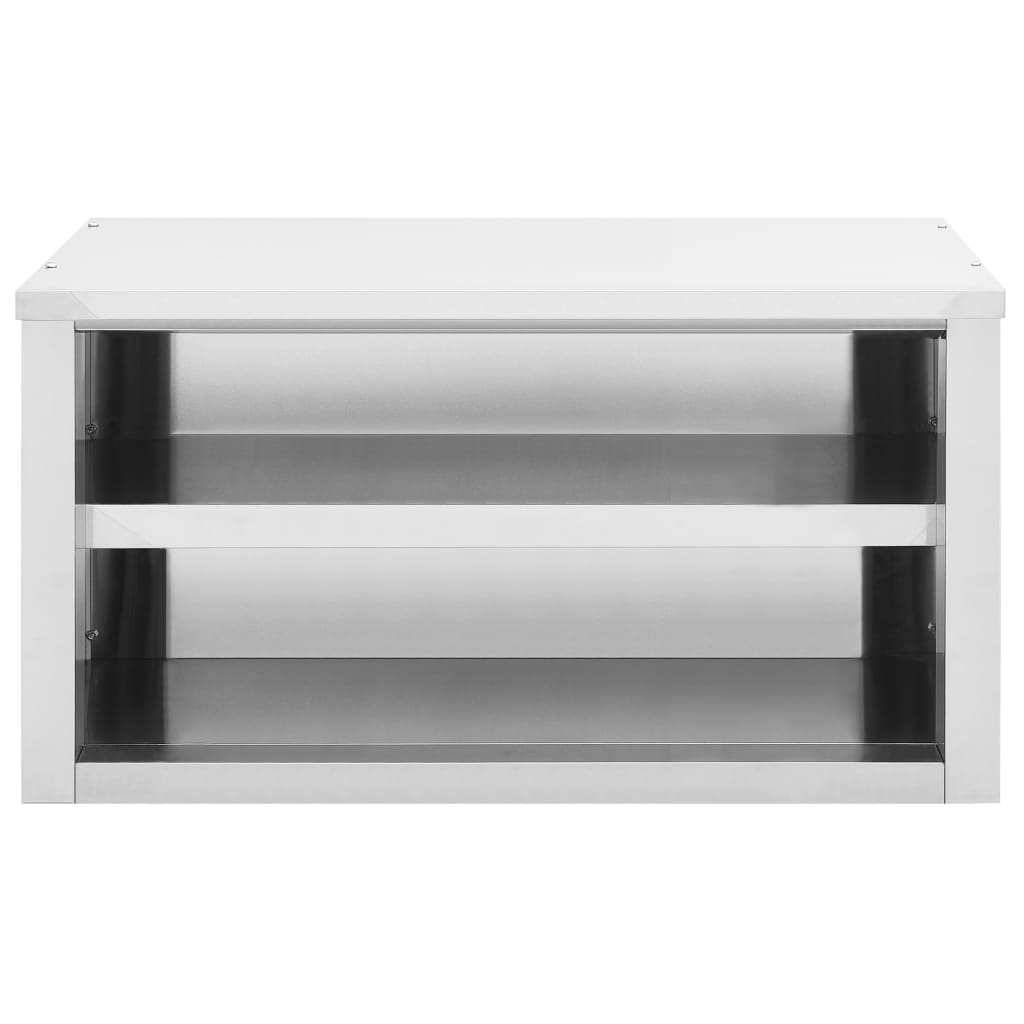 Kitchen Wall Cabinet Stainless Steel kitchenware Storage Multi Sizes-vidaXL-35.4" x 15.7" x 19.7"-Urbanheer