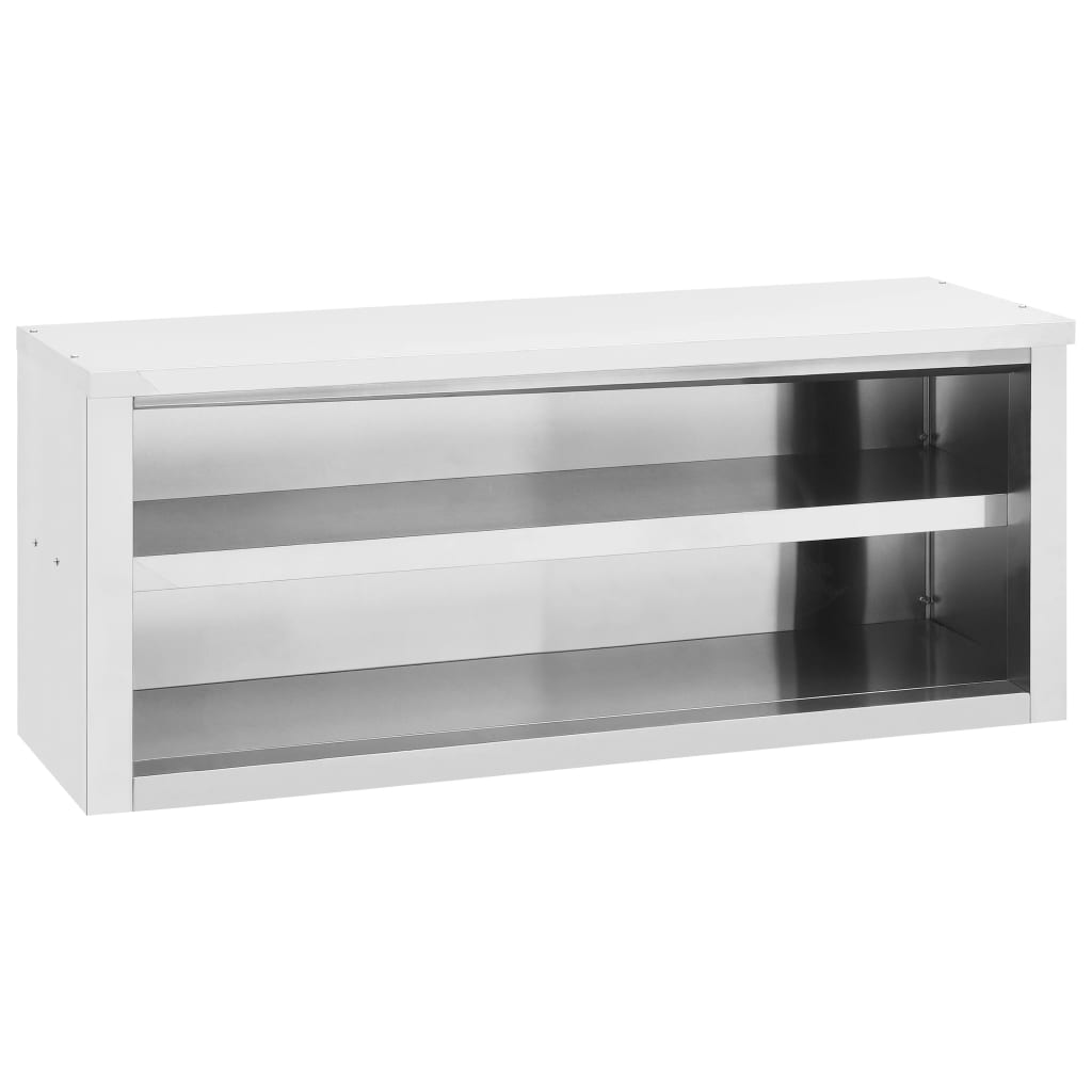 Kitchen Wall Cabinet Stainless Steel kitchenware Storage Multi Sizes-vidaXL-47.2" x 15.7" x 19.7"-Urbanheer