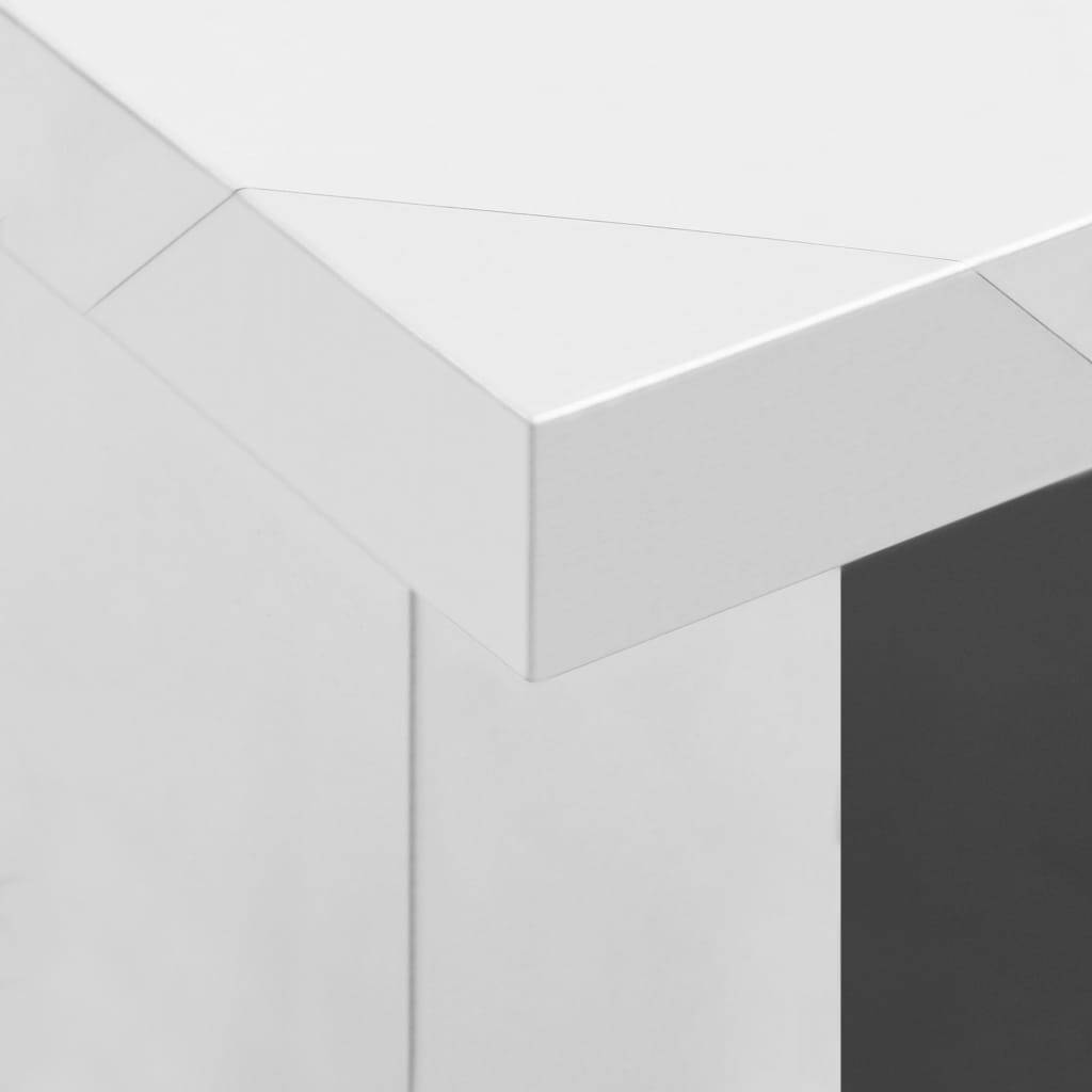 Kitchen Wall Cabinet Stainless Steel kitchenware Storage Multi Sizes-vidaXL-35.4" x 15.7" x 19.7"-Urbanheer