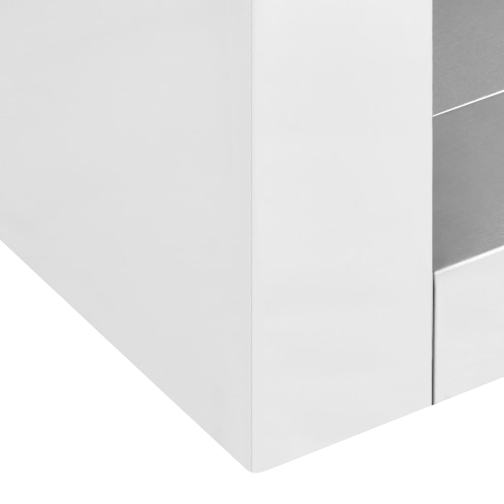 Kitchen Wall Cabinet Stainless Steel kitchenware Storage Multi Sizes-vidaXL-35.4" x 15.7" x 19.7"-Urbanheer
