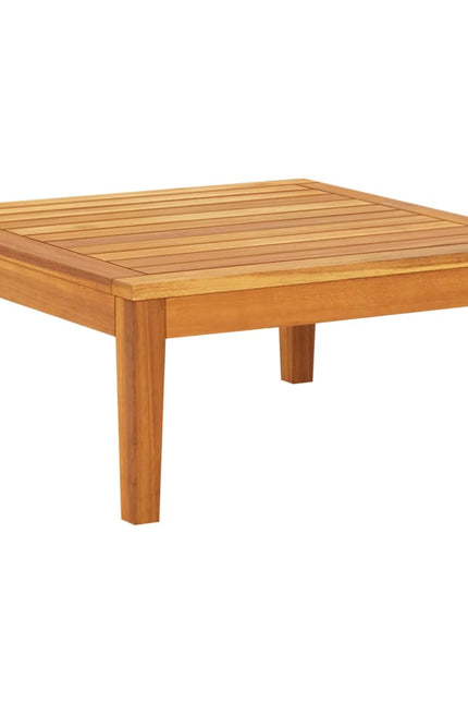 Patio Table 25.2"X25.2"X11.4" Solid Acacia Wood-vidaXL-Urbanheer