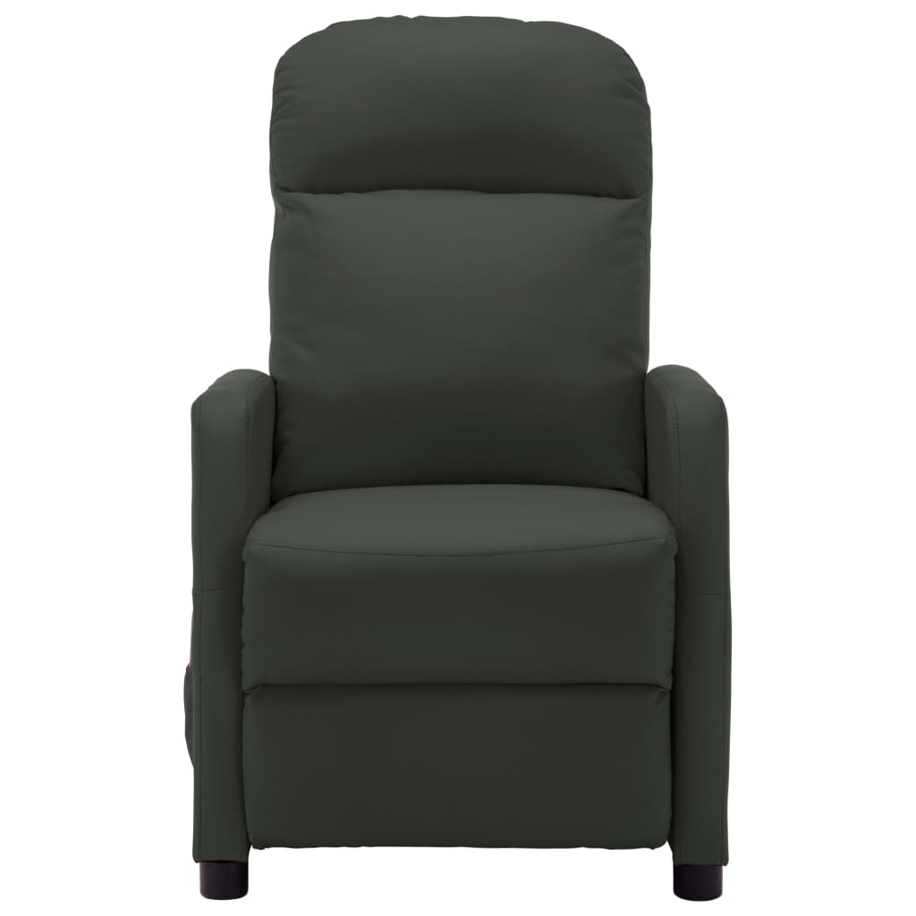 Vidaxl Electric Massage Reclining Chair Faux Leather Recliner Multi Colors-Furniture > Chairs > Electric Massaging Chairs-vidaXL-Black-Urbanheer