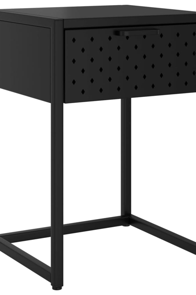 Nightstand Steel Home Indoor Bed Stand Cabinet Furniture Multi Colors-vidaXL-Urbanheer