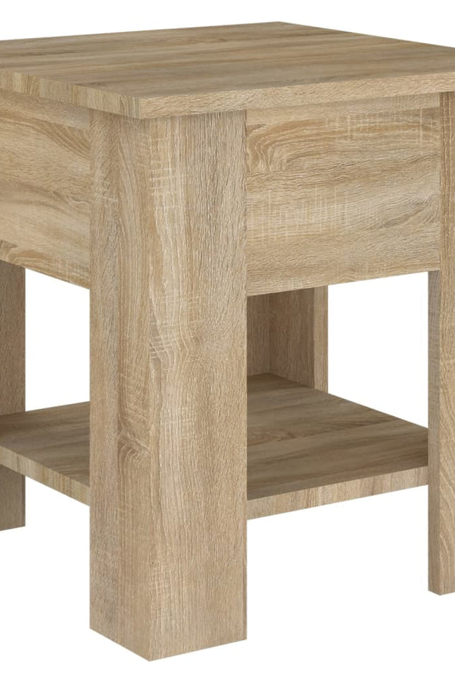 Coffee Table Engineered Wood Tea Table Desk Furniture Multi Colors-vidaXL-Sonoma oak-Urbanheer