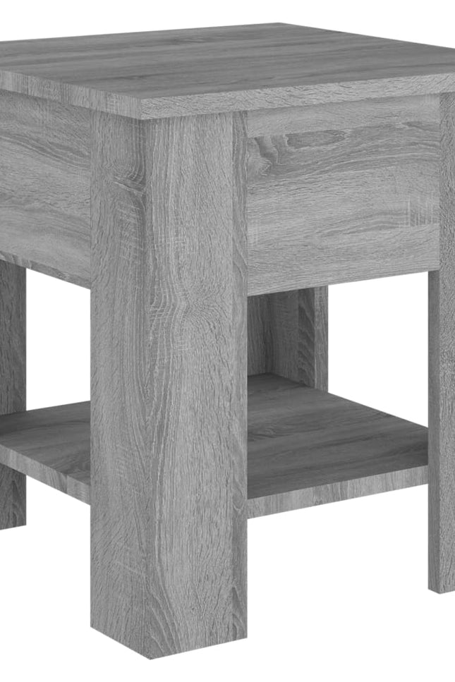 Coffee Table Engineered Wood Tea Table Desk Furniture Multi Colors-vidaXL-Grey sonoma-Urbanheer