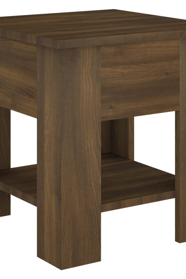 Coffee Table Engineered Wood Tea Table Desk Furniture Multi Colors-vidaXL-Brown oak-Urbanheer