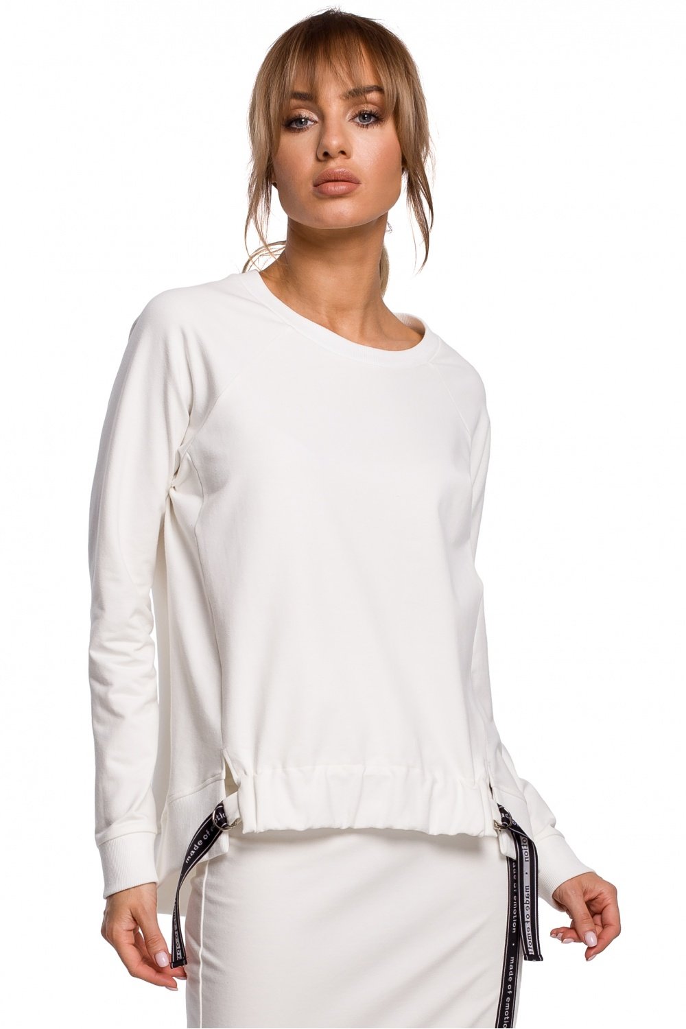 Sweatshirt-Clothing - Women-Moe-beige-L-Urbanheer