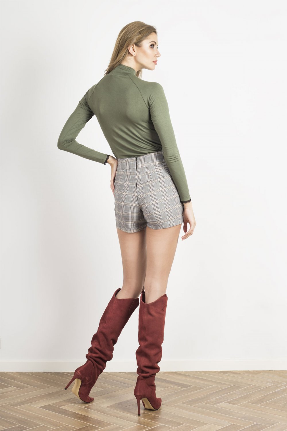 New Season Urban Blouse Outfit-IVON-green-34-Urbanheer