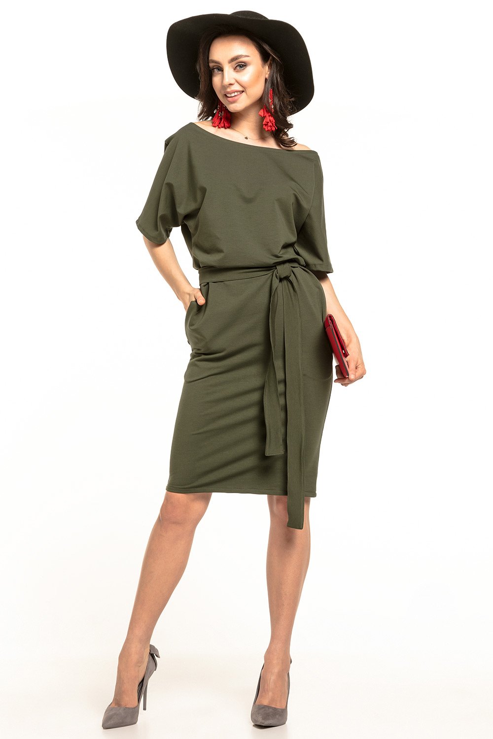 All-Day Comfort: Women Dress-Clothing - Women-Tessita-green-L-Urbanheer