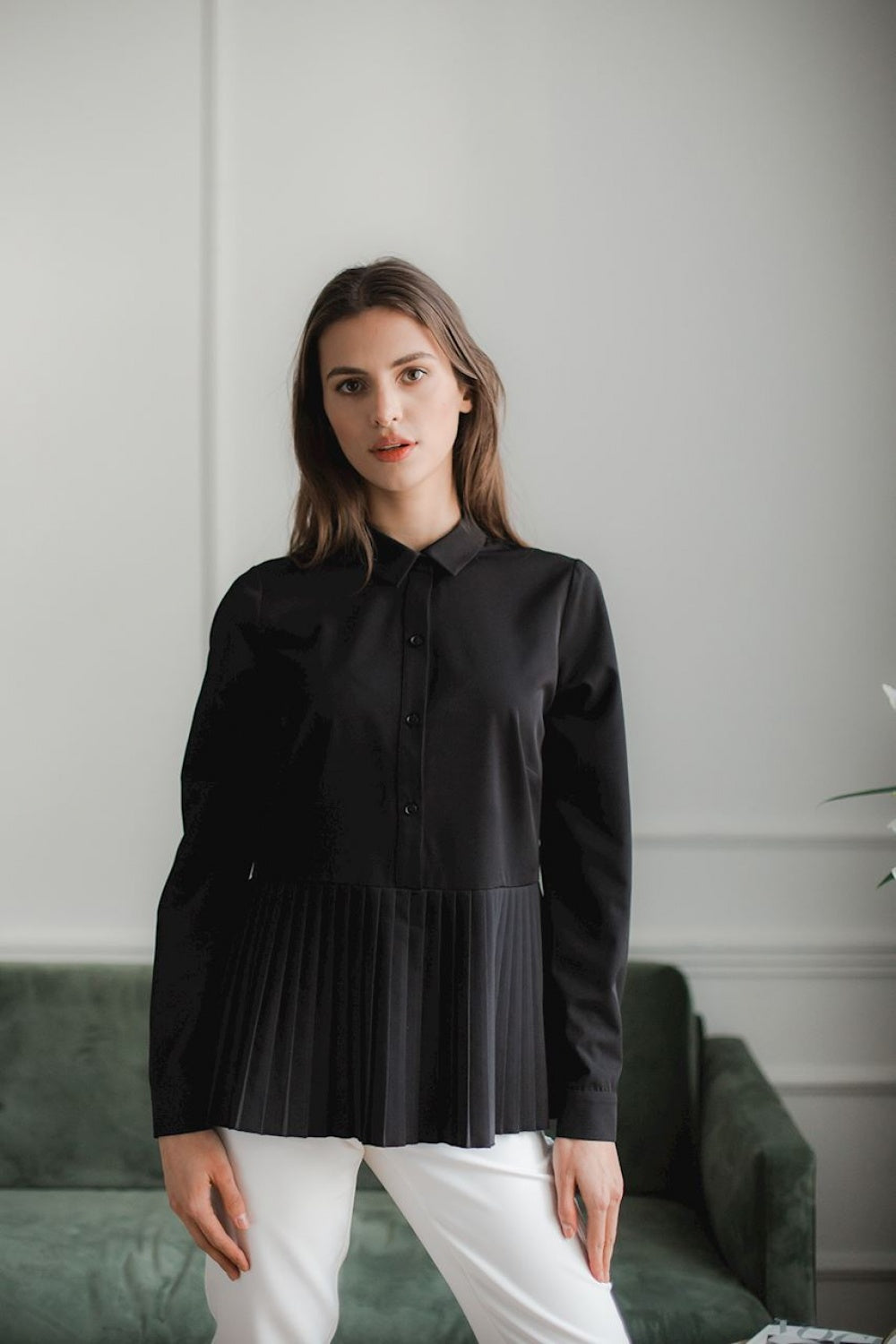 New Season Urban Blouse outfit-Lenitif-black-L-Urbanheer