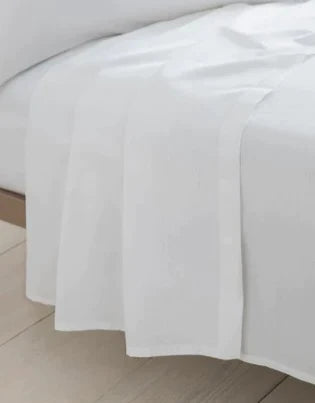 Luxury Flat Sheet - Organic Cotton-Karpasa London-Super King-Urbanheer
