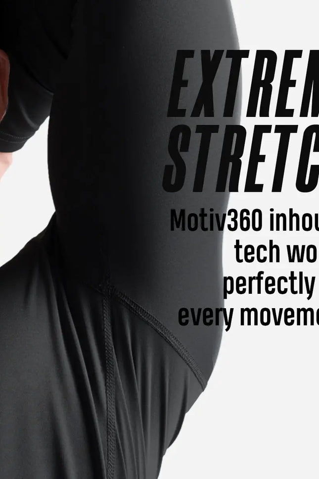 Tm Men Workout Long Sleeve T-Shirt - Black-Clothing - Men-Thousand Miles-Urbanheer