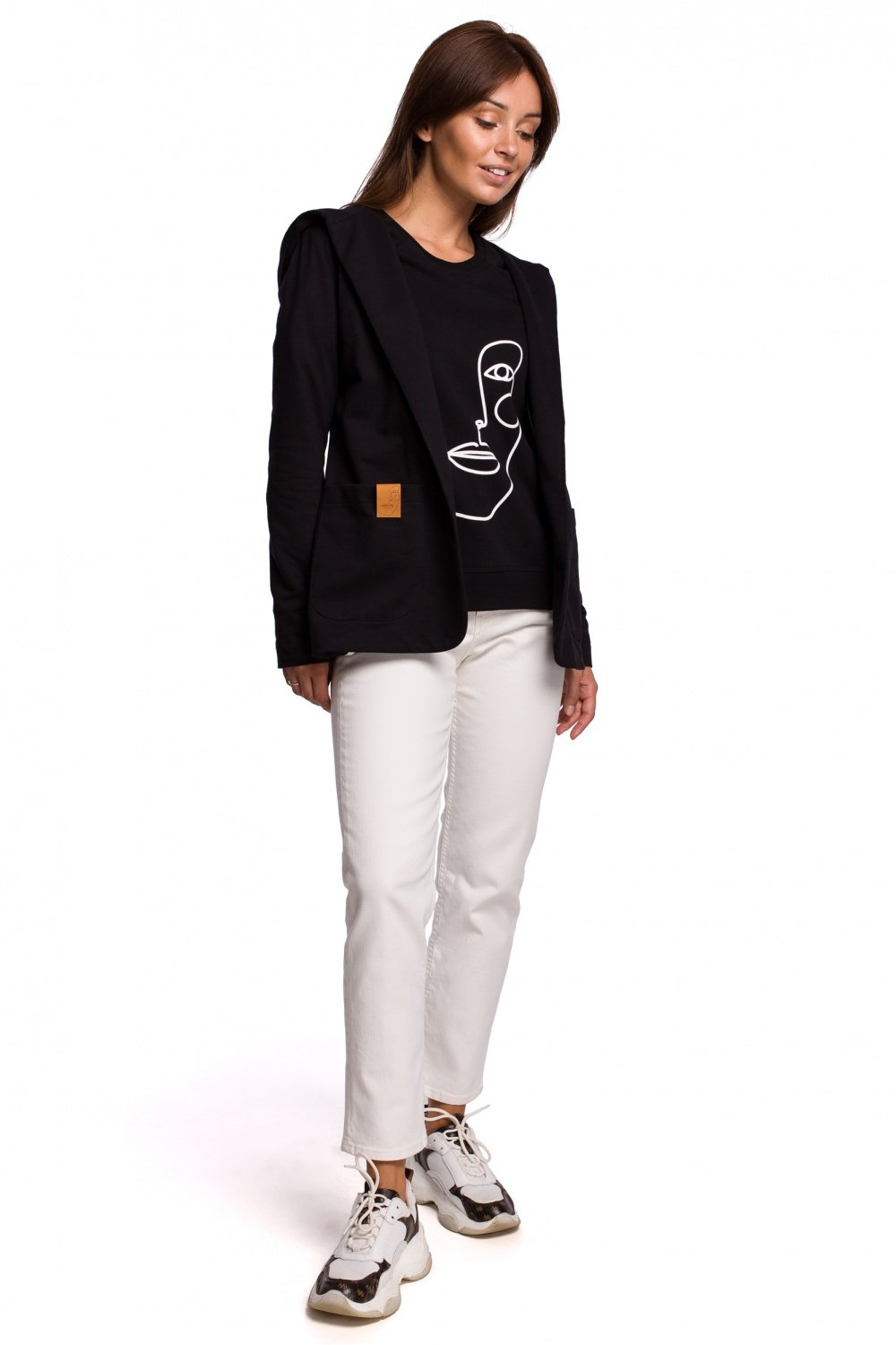 New Season Urban Jacket Outfit-Clothing - Women-BE-black-L-Urbanheer