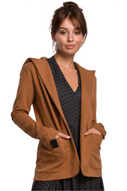 Jacket Women Comfort-Jackets, Vests for Women-BeWear-brown-L-Urbanheer
