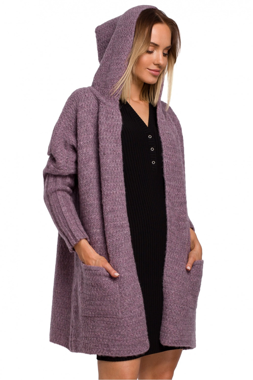 Cardigan-Clothing - Women-Moe-violet-L/XL-Urbanheer